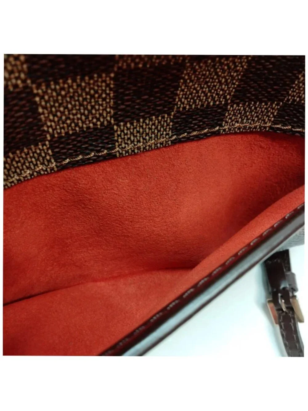 Authentic Louis Vuitton Ipanema Damier Ebene Crossbody Bag